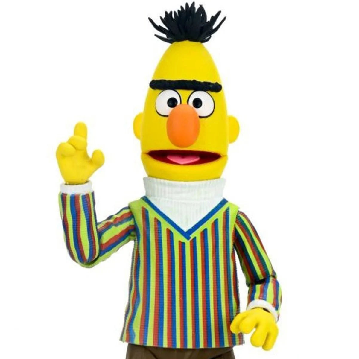 Bert - Sesame Street Ultimate NECA 7-Inch Scale Action Figure with striped sweater and detailed facial features new in box by Neca