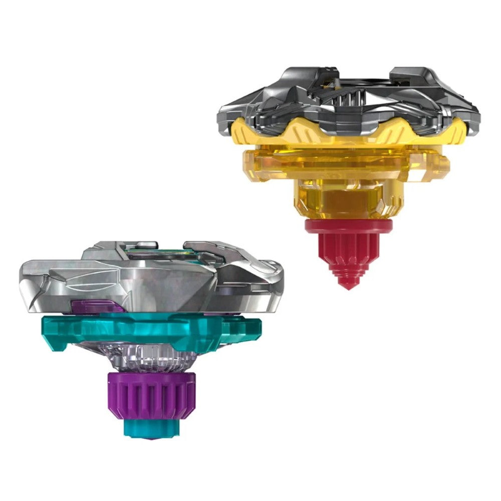 Beyblade X Calibur Samurai 6-70M BX & Obsidian Shell 3-85S BX Dual Pack Set Hasbro Beyblade Spinning Tops