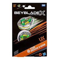 Beyblade X Stun Medusa 9-60GB UX Starter Pack Set Hasbro Beyblade Spinning Tops packaging