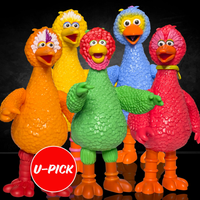 Sesame Street Blind Box Wave 5 U-PICK - Big Birds From Around The World collectible figures by Go Figment in vibrant colors