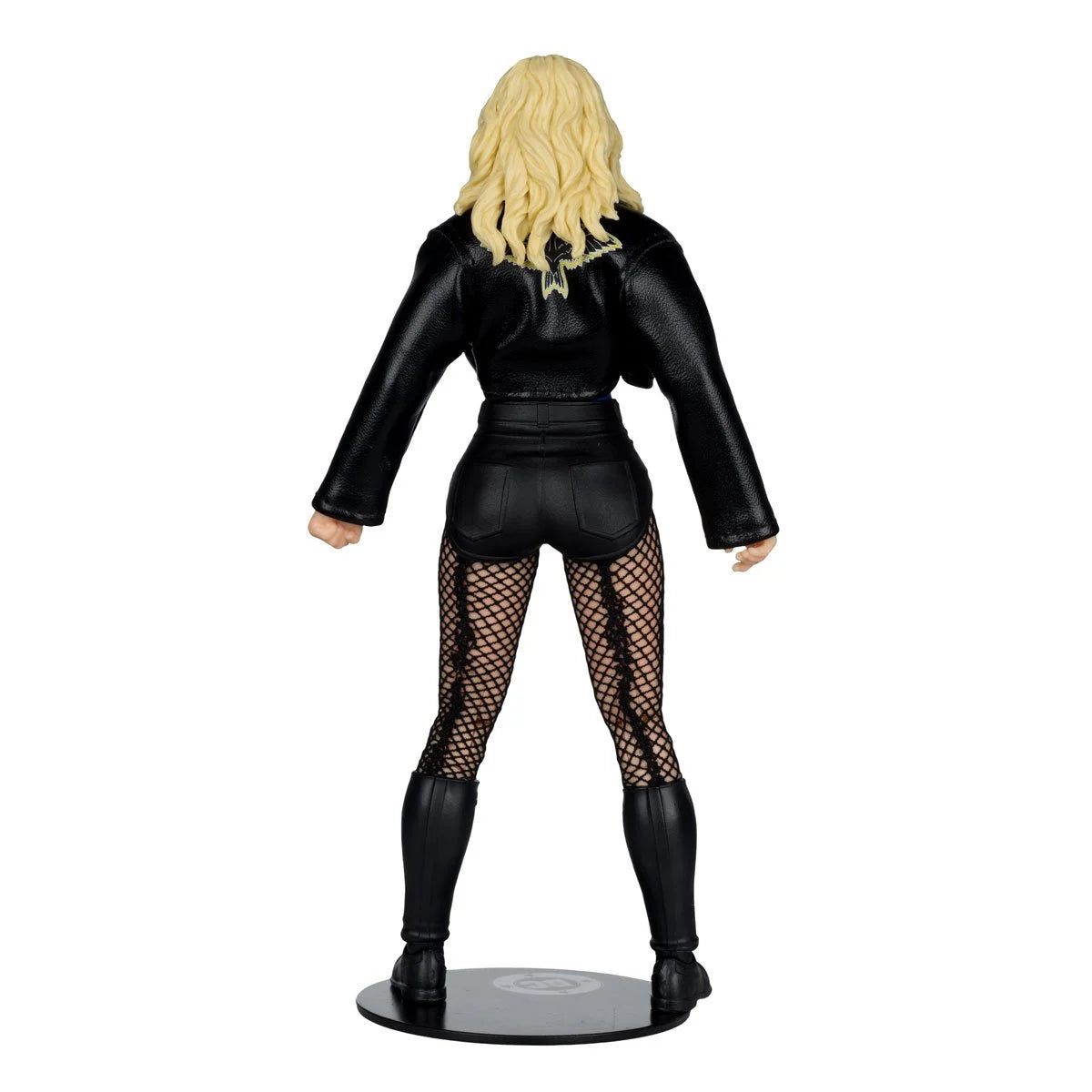 DC Multiverse McFarlane Collector Edition Black Canary DC Rebirth #54 7-Inch Action Figure new in box by McFarlane viewed from back
