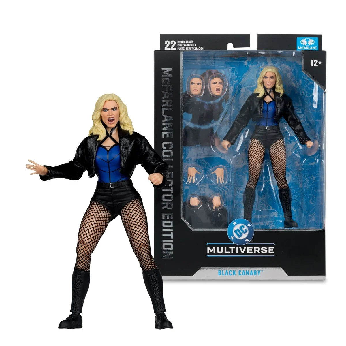 DC Multiverse McFarlane Collector Edition Black Canary DC Rebirth #54 7-Inch Action Figure new in box by McFarlane