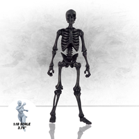 Vitruvian H.A.C.K.S. BLACK 1:18 Scale Action Figure: Skeleton Blank by Boss Fight Studio Llc new in box collectible figure.