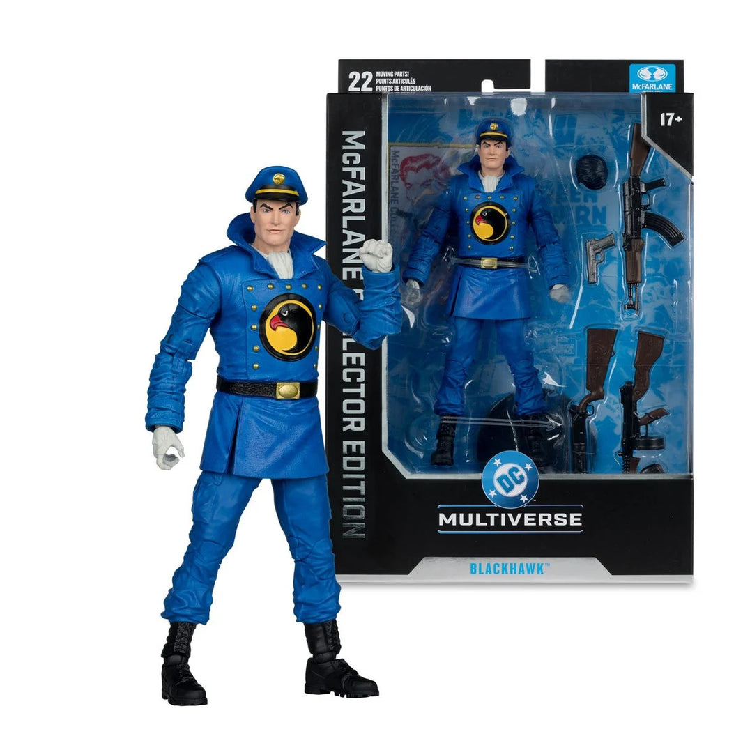 DC McFarlane Collector Edition Wave 13 #49 Blackhawk DC Classics 7-Inch Scale Action Figure by McFarlane