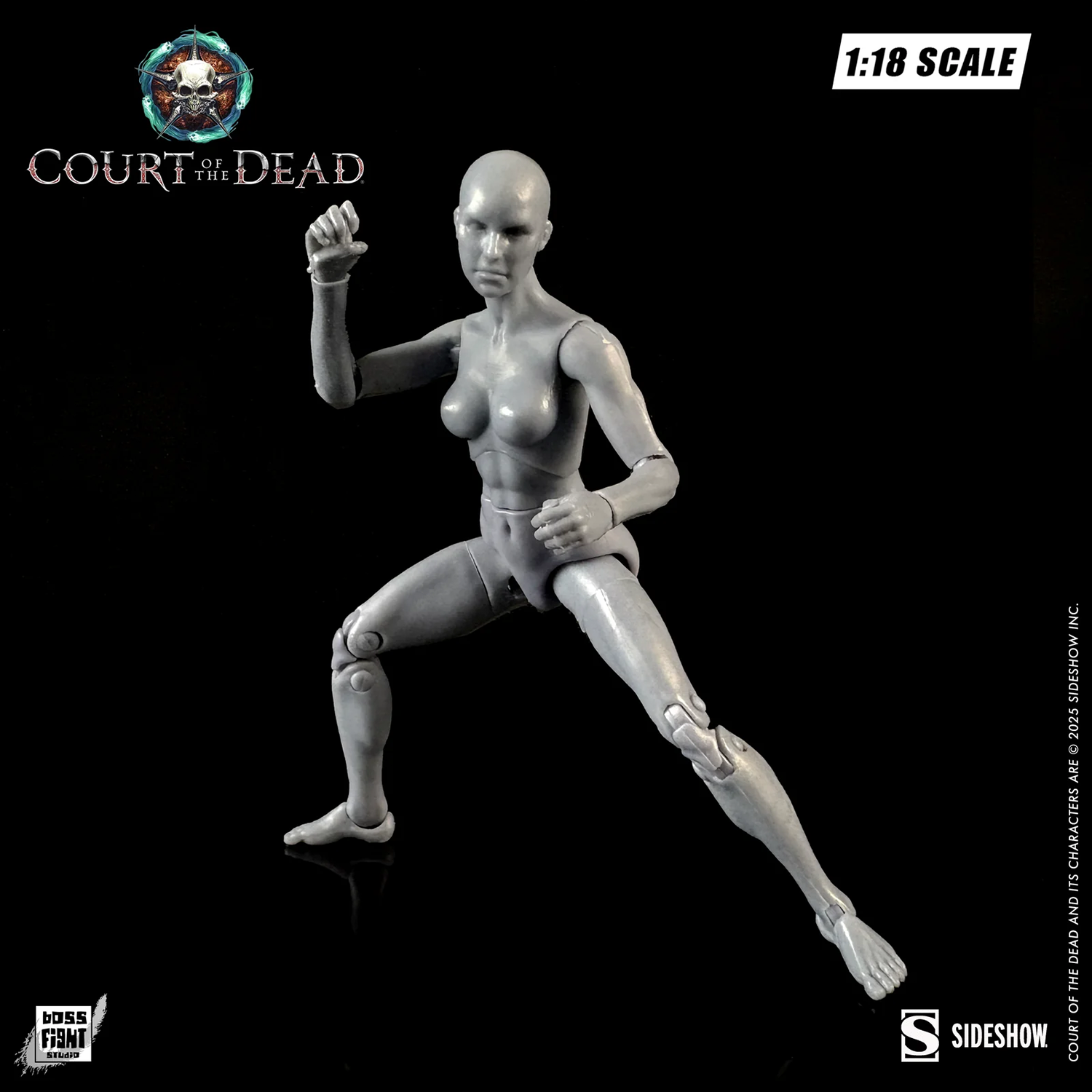 Ethereal Ash Female Court of the Dead Action Figure Blank 1:18th Scale new in box by Boss Fight Studio Llc