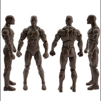 EPIC H.A.C.K.S. Blank Male COFFEE BROWN 6" Scale Premium Action Figure new in box by Boss Fight Studio Llc