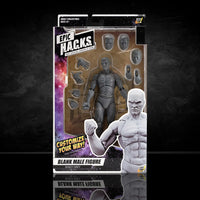 EPIC H.A.C.K.S. Blank Male SHADY GREY 6" Scale Premium Action Figure new in box by Boss Fight Studio Llc with accessories