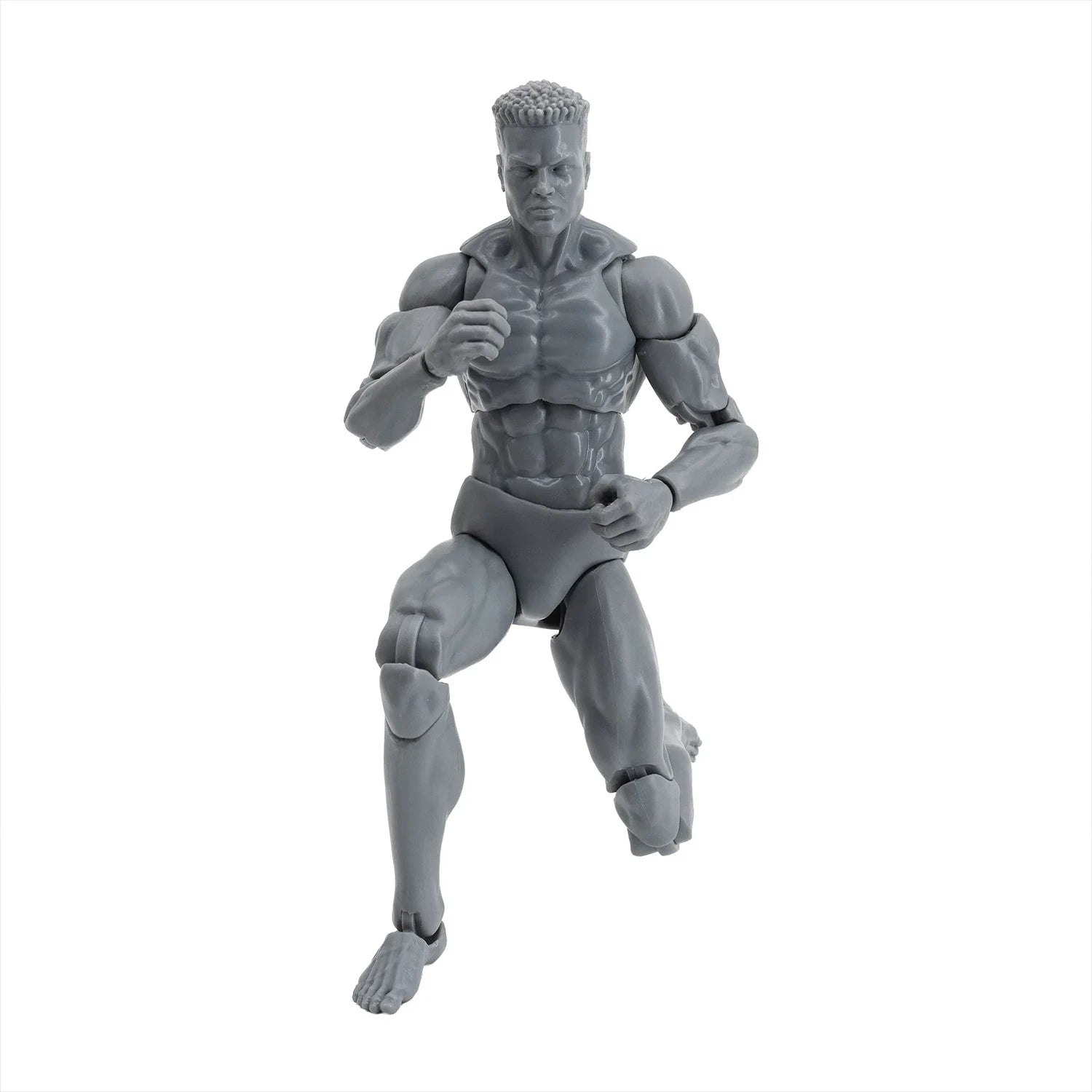 EPIC H.A.C.K.S. Blank Male SHADY GREY 6" Scale Premium Action Figure new in box by Boss Fight Studio Llc