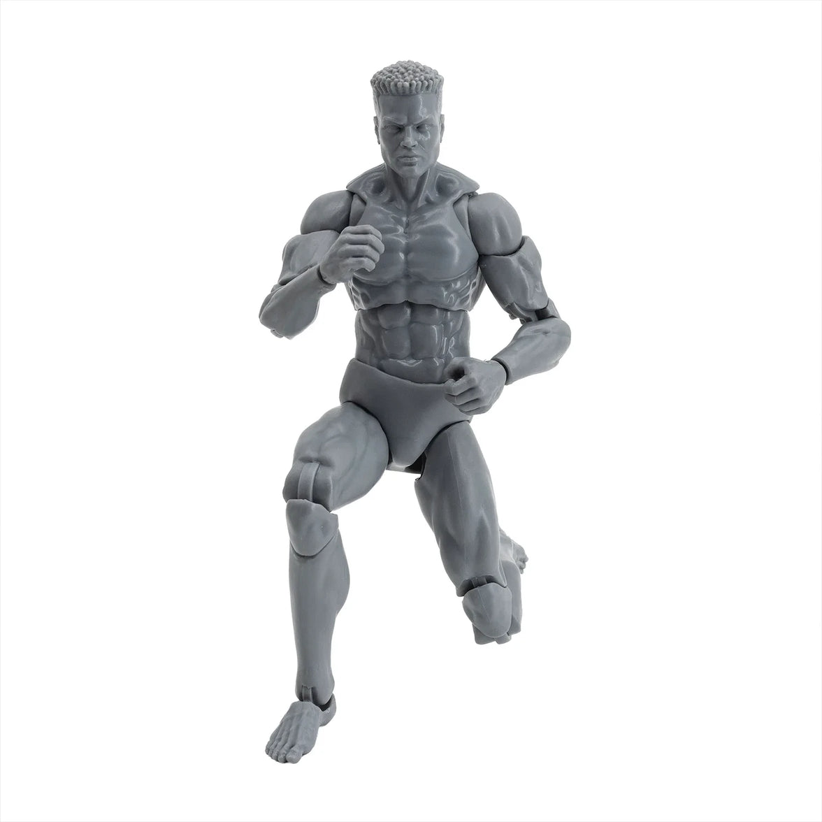 EPIC H.A.C.K.S. Blank Male SHADY GREY 6" Scale Premium Action Figure new in box by Boss Fight Studio Llc