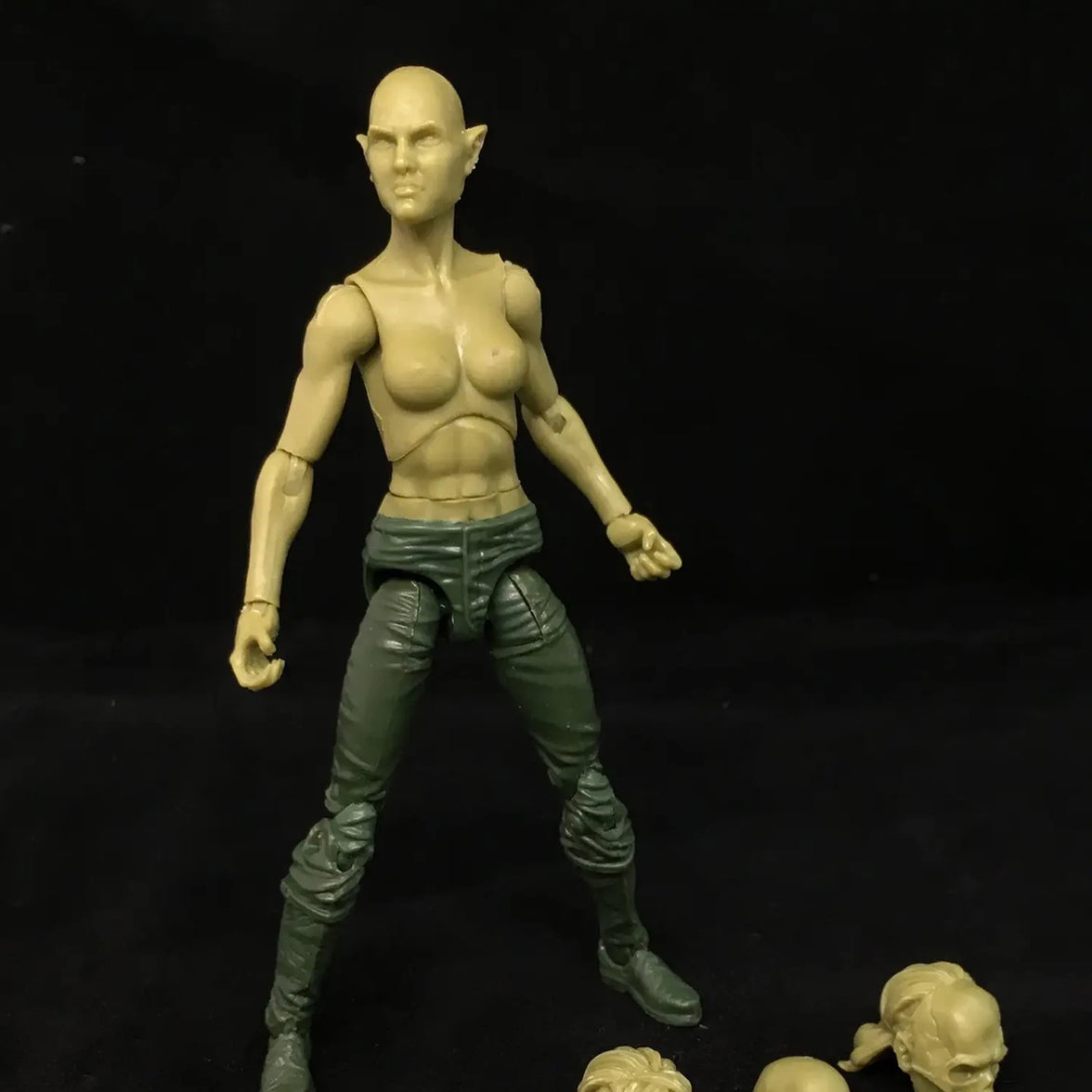 Vitruvian H.A.C.K.S. Fantasy Character Blanks Green Female Orc 1:18 Scale Action Figure new in box by Boss Fight Studio Llc