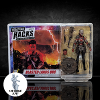 Vitruvian H.A.C.K.S. Action Figure: Female Blasted Lands Orc - Orc Ravager 1:18 Scale new in box by Boss Fight Studio Llc