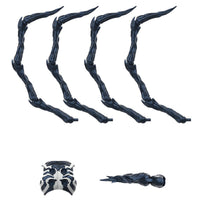 Venom Marvel Rivals Champion Class CC08 Blokees Model Kit black articulated arms and accessories by Blokees collectible