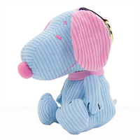 Snoopy Head Peanuts Sherbert Spring Corduroy Plush Bag Charm - You Pick Blind Box U-Pick by Whatever Makes You Happy