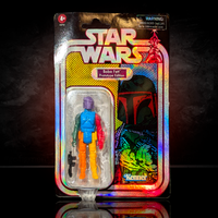 Star Wars Retro Collection Boba Fett prototype edition action figure with multicolor body by Go Figment in original packaging