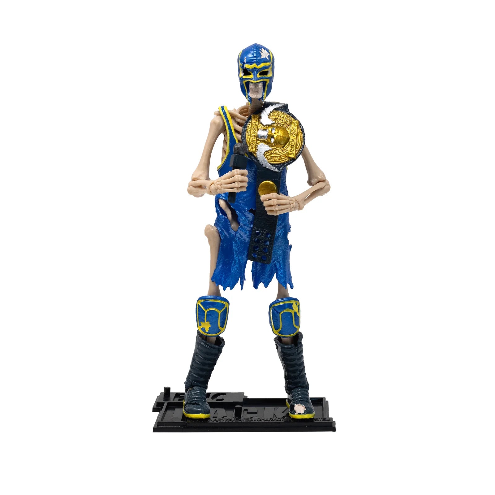 Bonesault: The Acrobatic Skeleton Luchador (Epic H.A.C.K.S.) 6" Action Figure – 1:12 Scale Undead Flyer by Boss Fight Studio Llc new in box