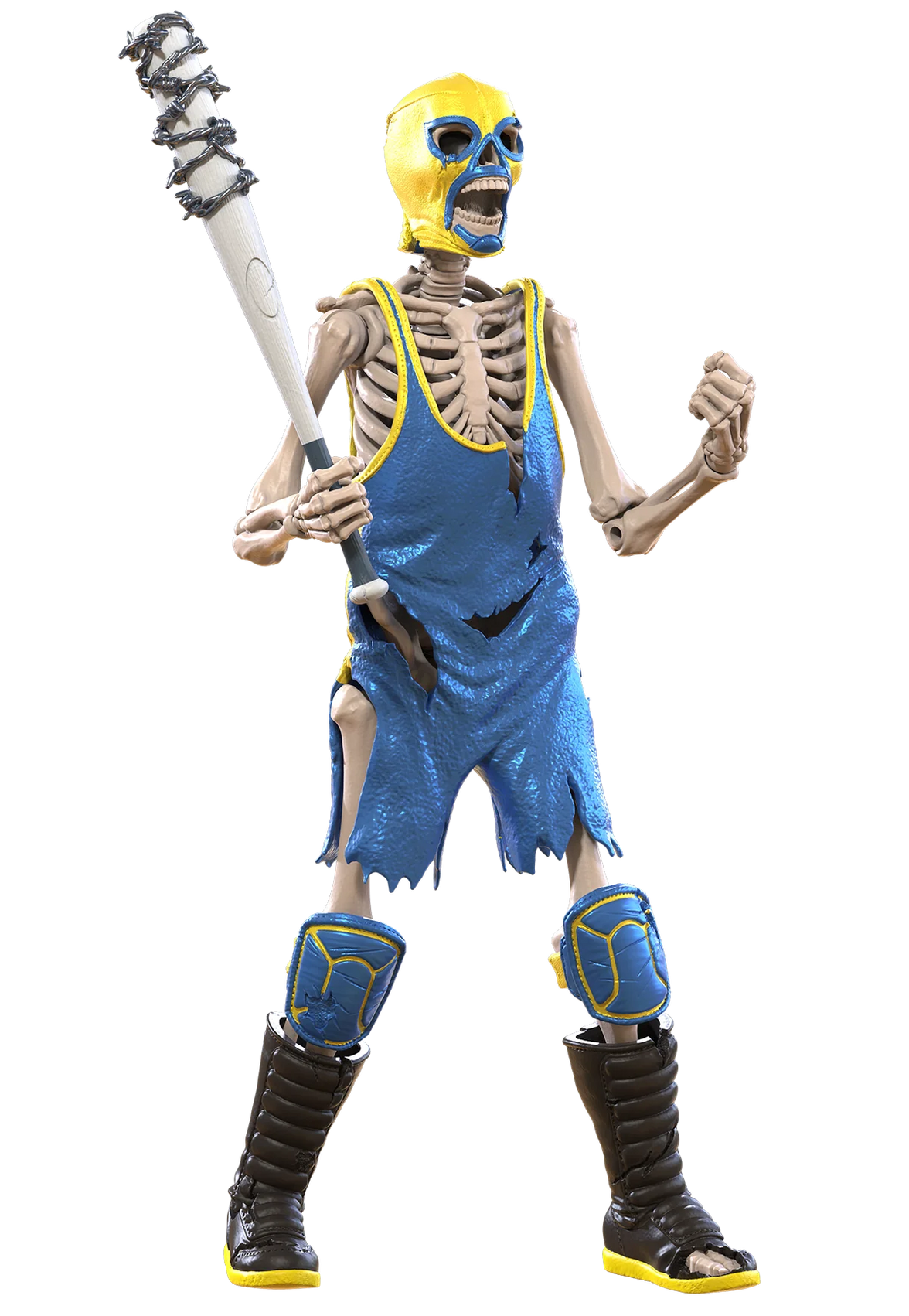 Bonesault: The Acrobatic Skeleton Luchador (Epic H.A.C.K.S.) 6" Action Figure – new in box by Boss Fight Studio Llc