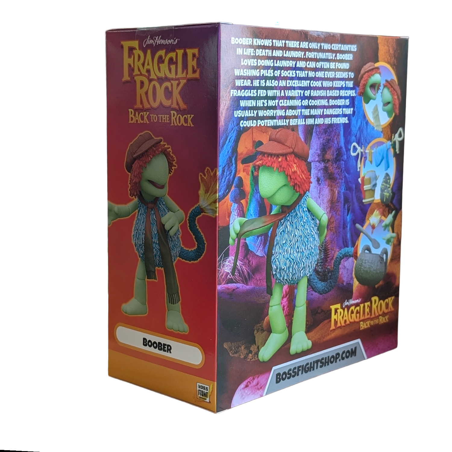 Boober Fraggle Rock Action Figure Wave 2 Boss Fight Studio GoFigment new in box 1:12 scale collectible toy