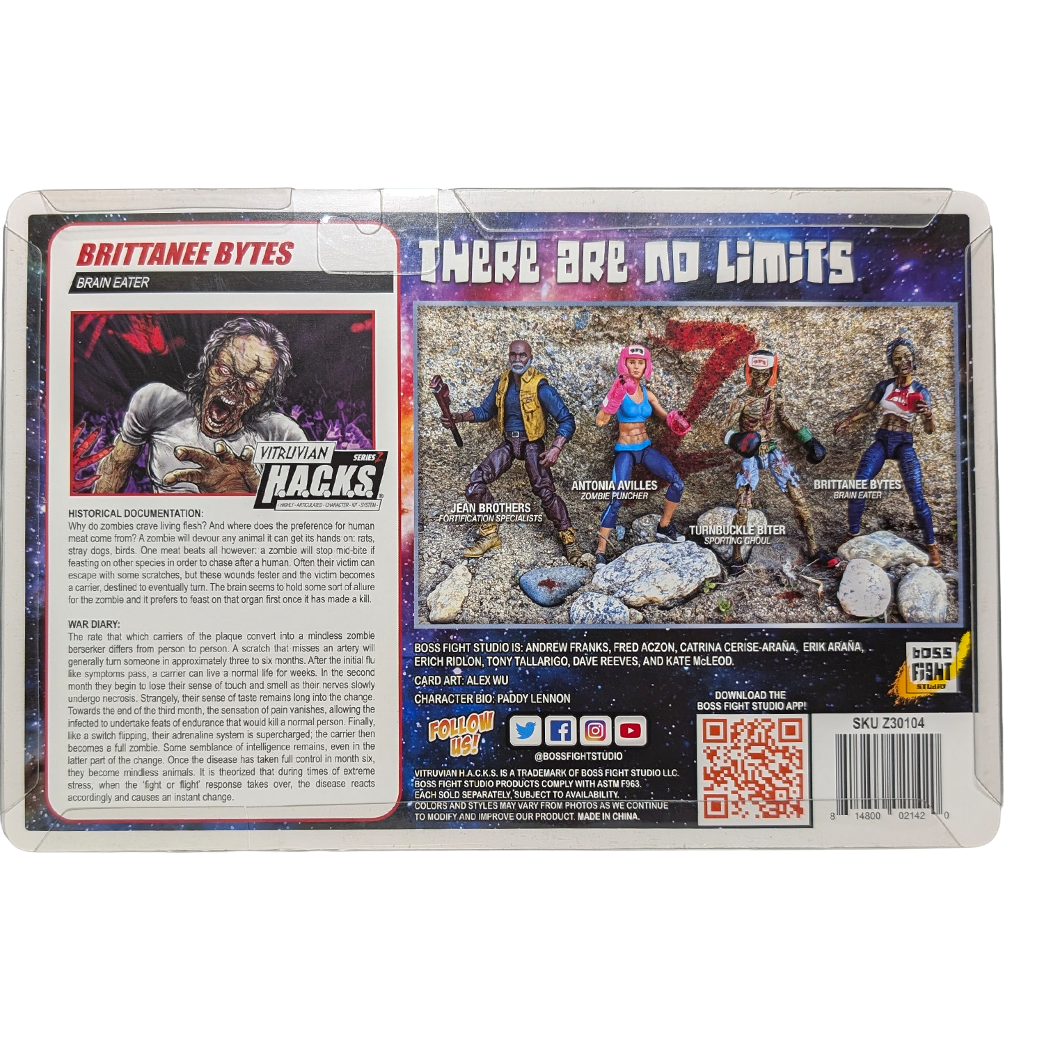 Action figure of a character with a distressed appearance on a white background