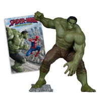 Hulk - Brand New Day 1:6 Scale Posed Figure Statue McFarlane Toys by Hasbro with comic cover backdrop.