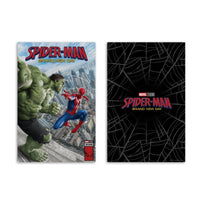 Hulk - Brand New Day 1:6 Scale Posed Figure Statue McFarlane Toys by Hasbro with Spider-Man comic cover art background