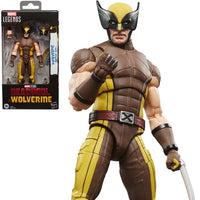 Deadpool & Wolverine Marvel Legends Wolverine (Brown Suit) 6-Inch Action Figure by Hasbro new in box collectible toy