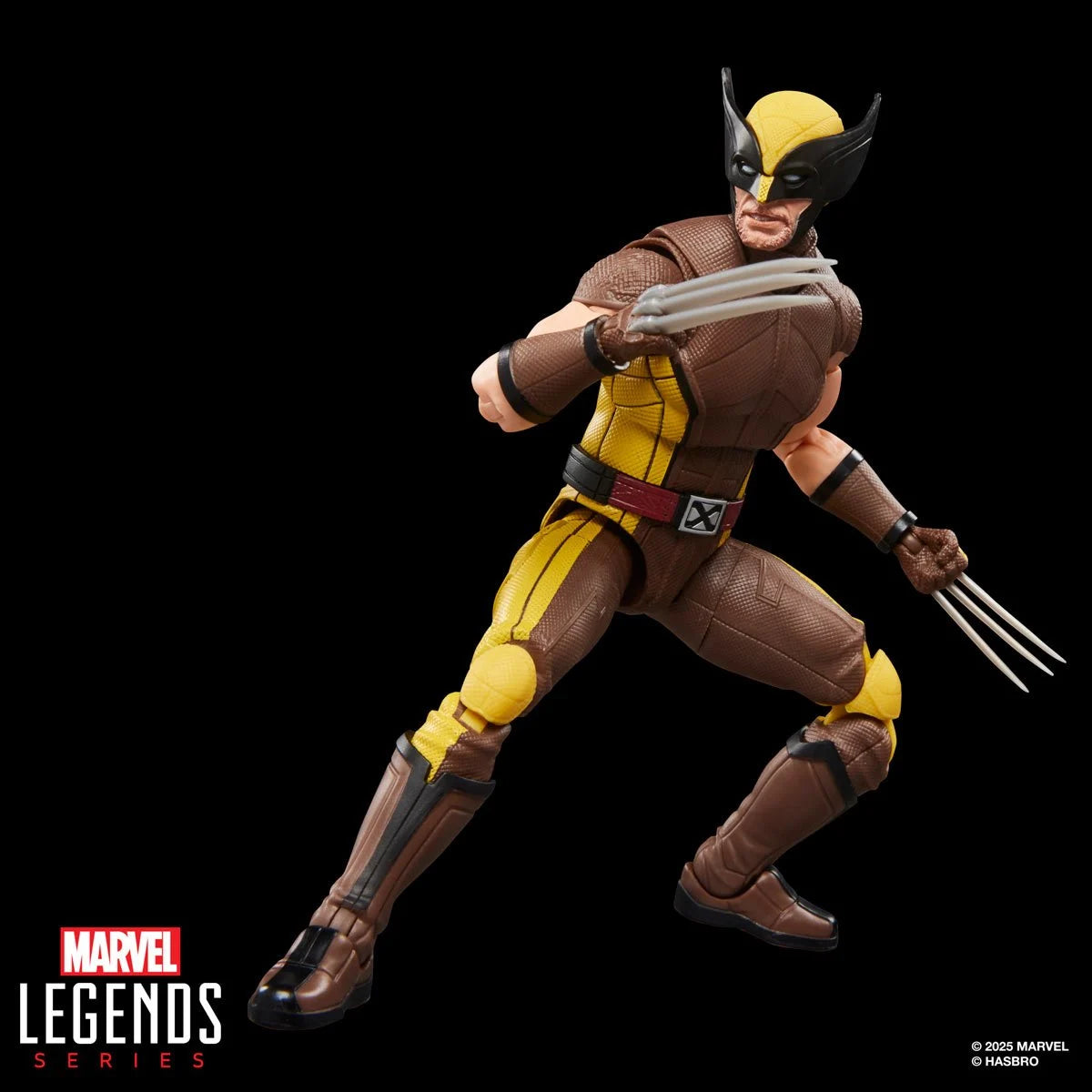 Deadpool & Wolverine Marvel Legends Wolverine (Brown Suit) 6-Inch Action Figure by Hasbro new in box collectible toy