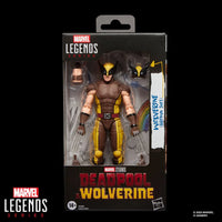 Deadpool & Wolverine Marvel Legends Wolverine (Brown Suit) 6-Inch Action Figure new in box by Hasbro collectible toy