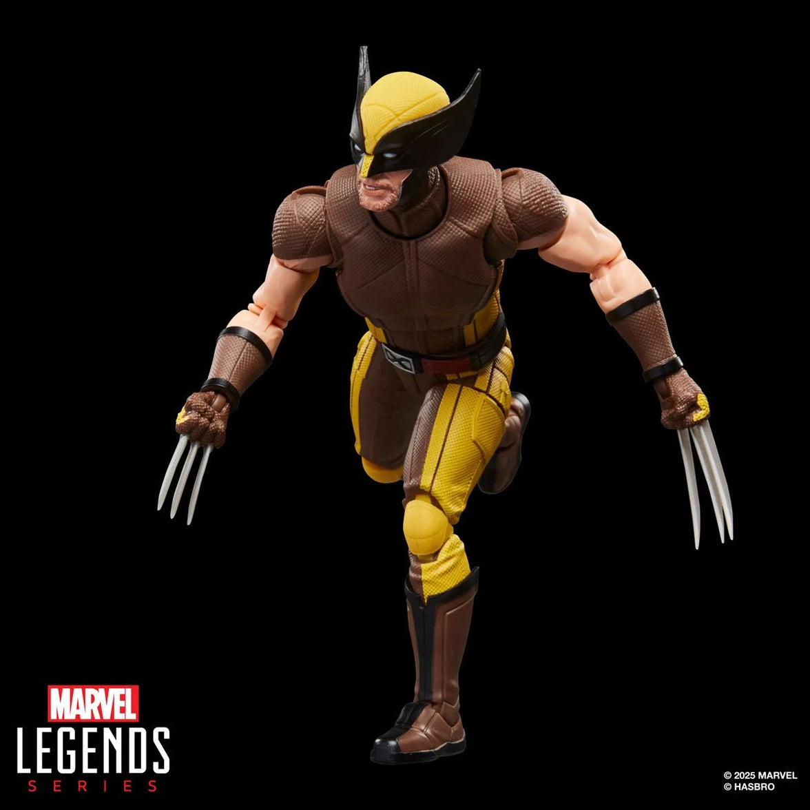 Deadpool & Wolverine Marvel Legends Wolverine (Brown Suit) 6-Inch Action Figure by Hasbro new in box collectible toy