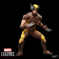 Deadpool & Wolverine Marvel Legends Wolverine (Brown Suit) 6-Inch Action Figure by Hasbro new in box collectible toy