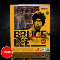 Bruce Lee Legacy 50th Anniversary S.H. Figuarts Action Figure by SH Figuarts, new in box, 3.75-inch scale collectible