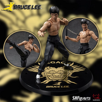 Bruce Lee Legacy 50th Anniversary S.H. Figuarts Action Figure by SH Figuarts, new in box, 3.75-inch collectible