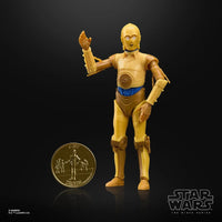 C-3PO Star Wars The Black Series 1:12 Scale 6" Droids Action Figure by Hasbro with collectible coin accessory