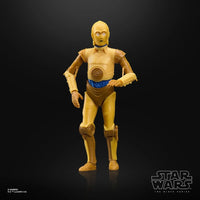 C-3PO Star Wars The Black Series 1:12 Scale 6" Droids Action Figure by Hasbro with detailed gold design
