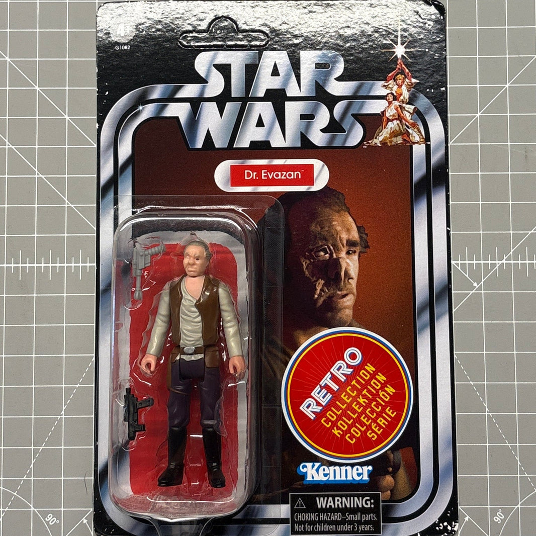 Dr Evazan Star Wars Retro Collection Action Figure 1:18 ANH by Kenner in package