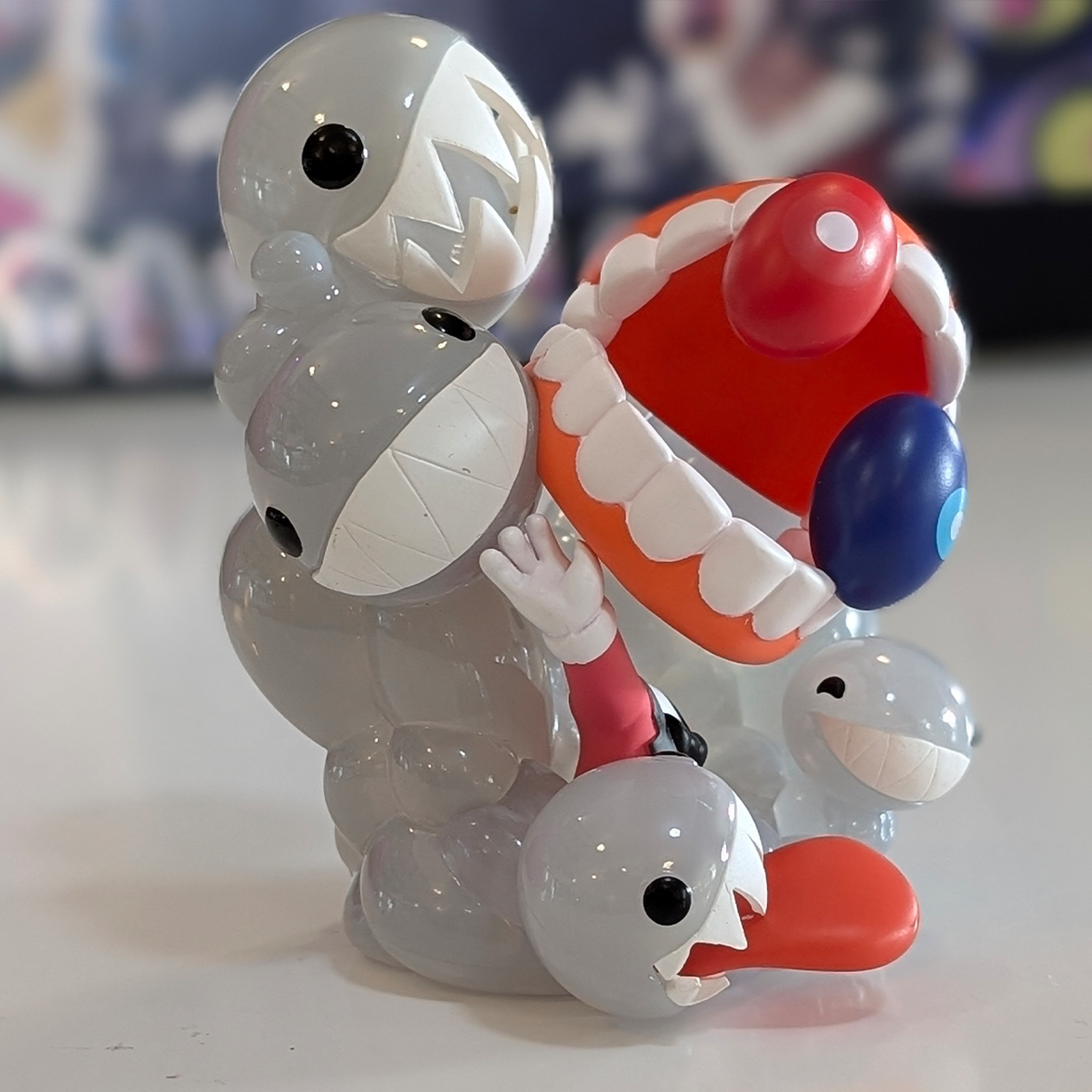 Bad End Caine 4 inch Action Figure from The Digital Circus by Glitch Productions collectible toy