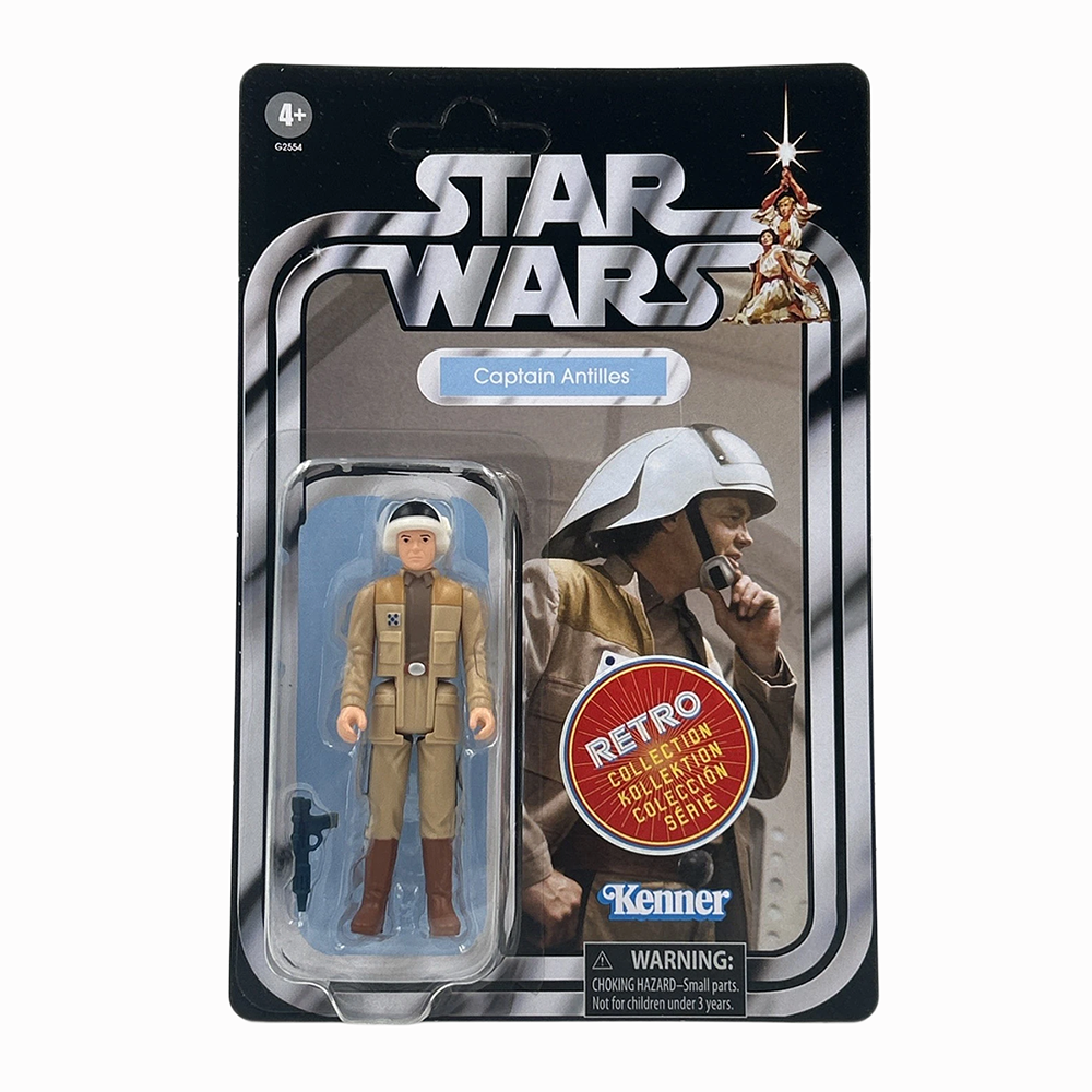 Captain Antilles Star Wars Retro Collection Action Figure by Hasbro with Blaster 3.75 in