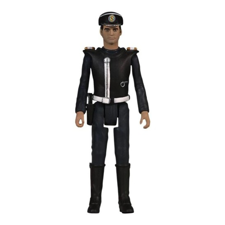 Captain Black 3.75" Captain Scarlet and Mysterons 1:18 Scale Master Replica Retro Action Figure by Master Replica