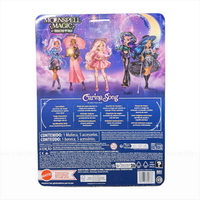 Simulated alt text for Carina Song - Moonspell Magic 11" Fashion Doll Figure Mattel Monster High for m4vh1y-be.myshopify.com. You are an expert SEO agent. You will generate an ALT text for this image. <Store_Context> Business Details: - Curated by a passionate collector, ensuring authe...