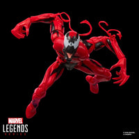 Carnage Spider-Man Maximum Carnage Marvel Legends Retro Cardback Action Figure by Hasbro 6-Inch