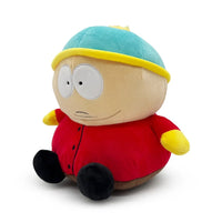 South Park Eric Cartman 9-Inch Plush by Youtooz shows the character in red, yellow, and blue soft fabric design.