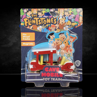 Flintstones Cave Mobile Wooden Train Engine - Classic Bedrock Adventure Toy by Master Pieces new in box collectible