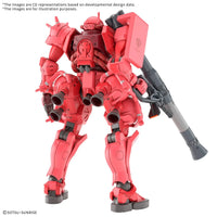 Char's Zaku 5-Inch Model Kit Bandai Hobby Gunpla Gundam red mobile suit model kit