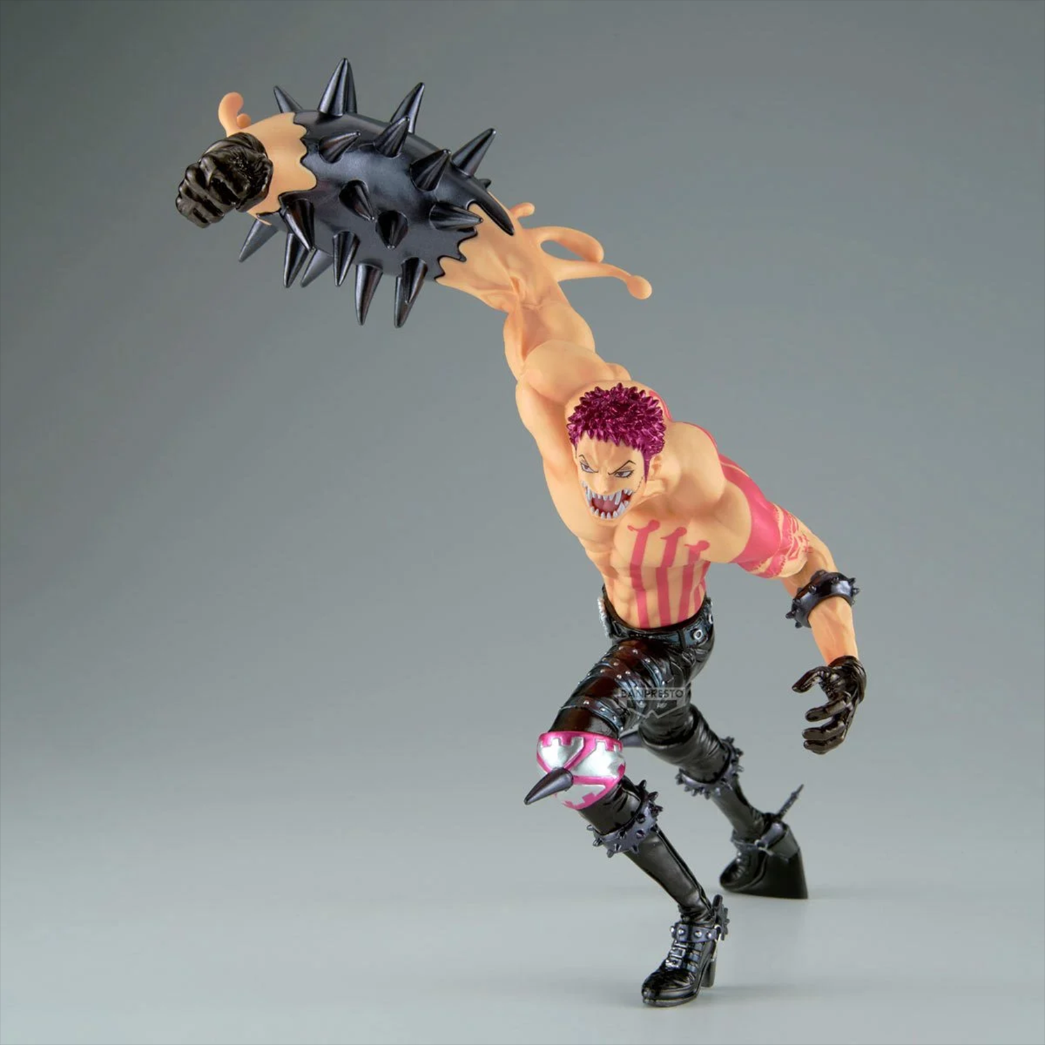 Charlotte Katakuri One Piece Special Version Battle Record Collection Statue by Banpresto new in box dynamic pose with spiked arm weapon