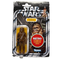 Chewbacca Star Wars Retro Collection Action Figure 1:18 Scale ANH by Kenner in original packaging