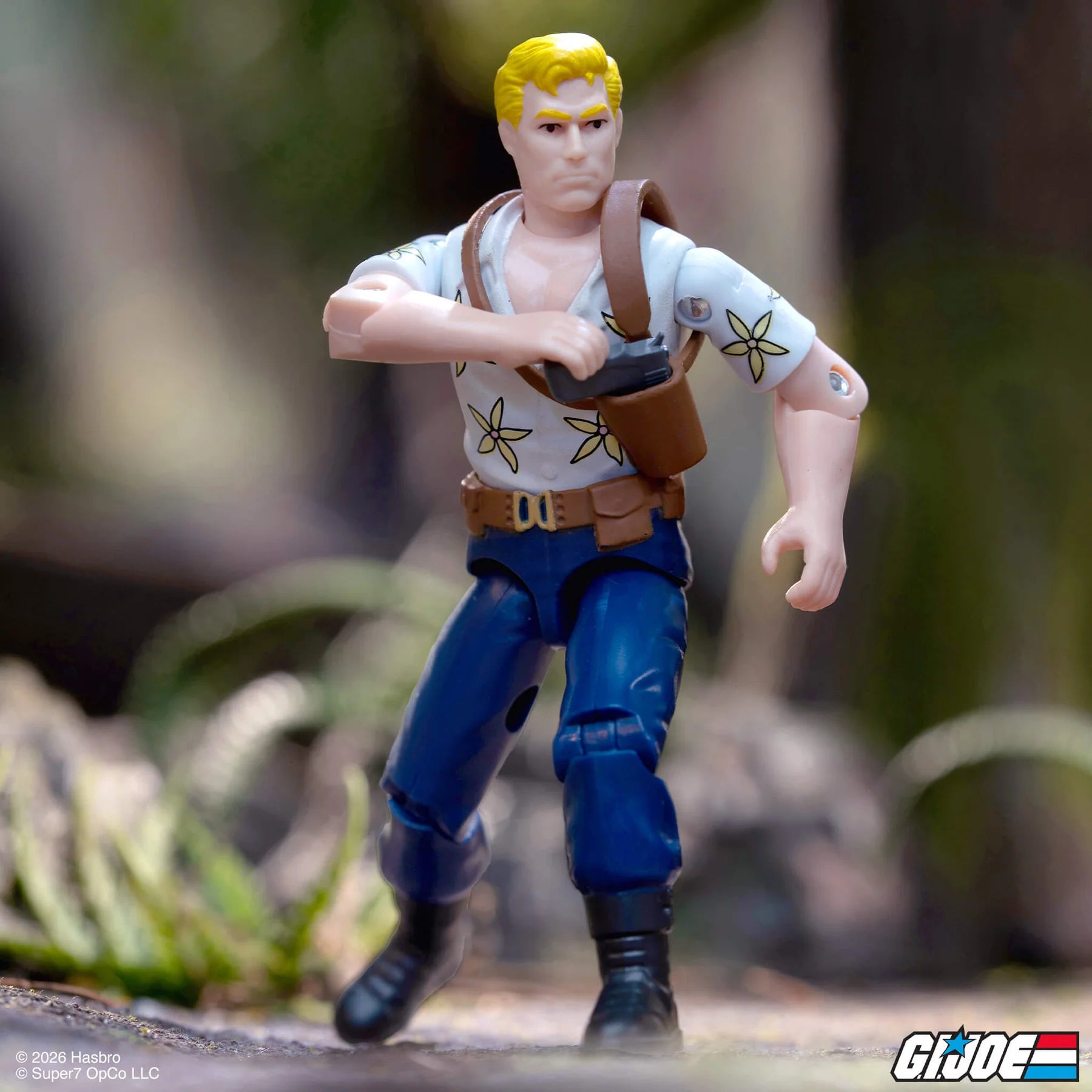 Chuckles G.I. Joe ReAction+ Wave 7 Undercover Agent 4" Action Figure by Super7 new in box collectible toy