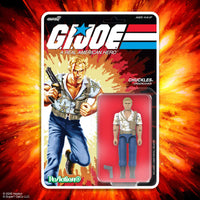 Chuckles G.I. Joe ReAction+ Wave 7 Undercover Agent 4" Action Figure by Super7 new in box collectible toy with pistol