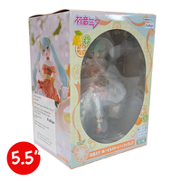 Hatsune Miku Citrus Noodle Stopper Figure FuRyu Anime PVC Statue new in box by Banpresto with teal hair and citrus design packaging