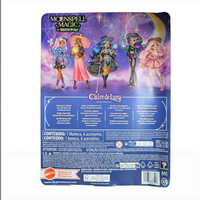 Claire de Luna - Moonspell Magic 11" Fashion Doll Figure Mattel Monster High packaging showing five fantasy characters.