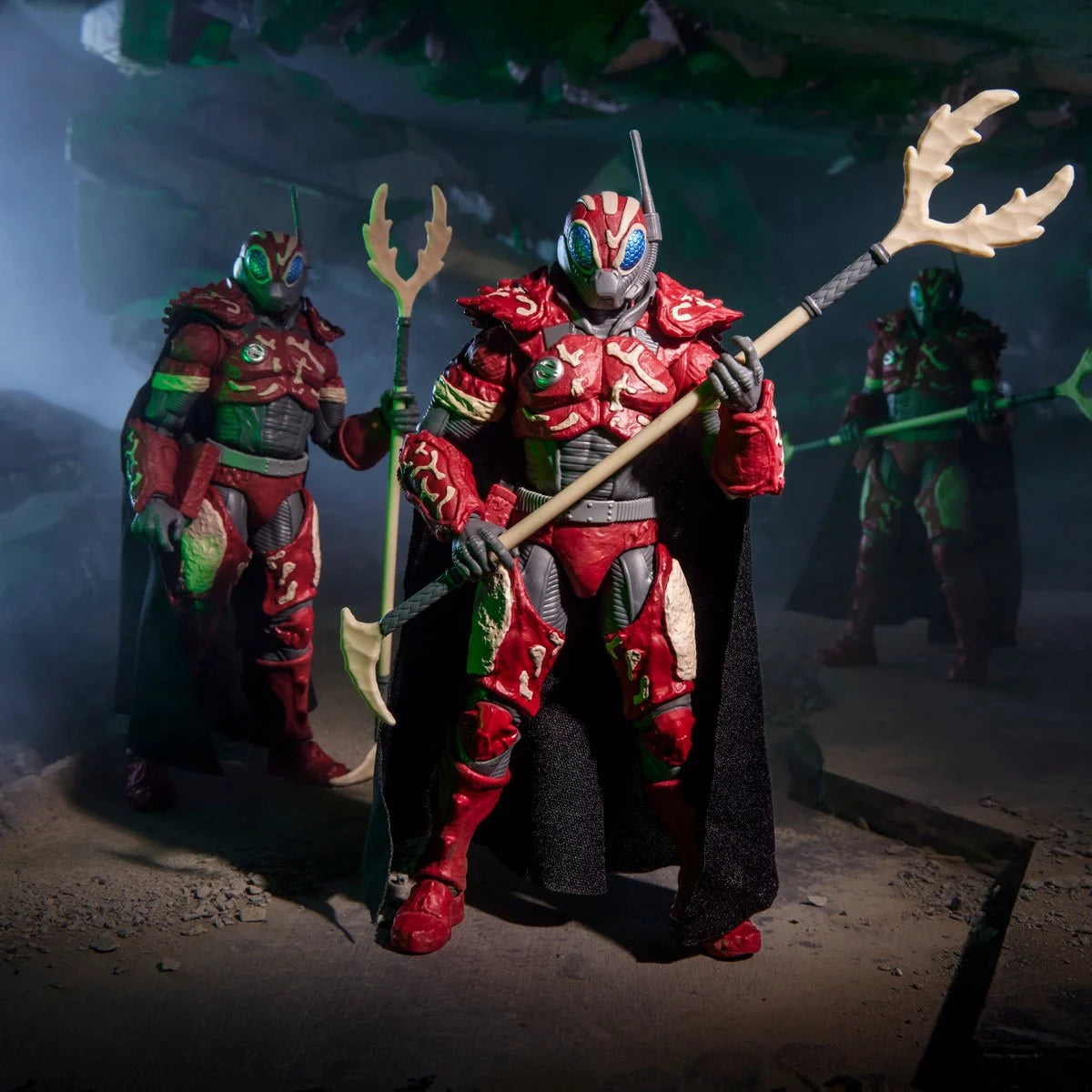 Cobra-La Royal Guard "191" G.I. Joe Classified Series 6 inch Action Figure by Hasbro in detailed red armor with staff weapon