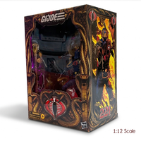 Cobra Commander in Dress Uniform 1:12 Scale 6" GI Joe Classified Deluxe Action Figure by Hasbro in boxed packaging